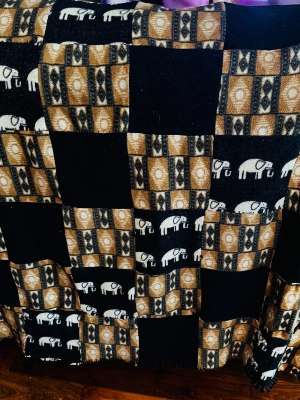 Handmade Fleece Blanket 49x64
